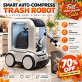 🤖🦾 Smart Auto-Compress Trash Robot – AI Robotic Arm Pickup, Automatic Waste Collection & Compression 🗑️✨