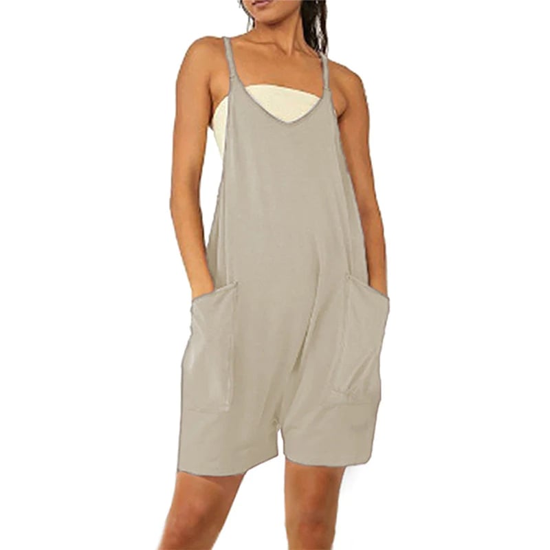 Wide Leg Jumpsuit with Pockets